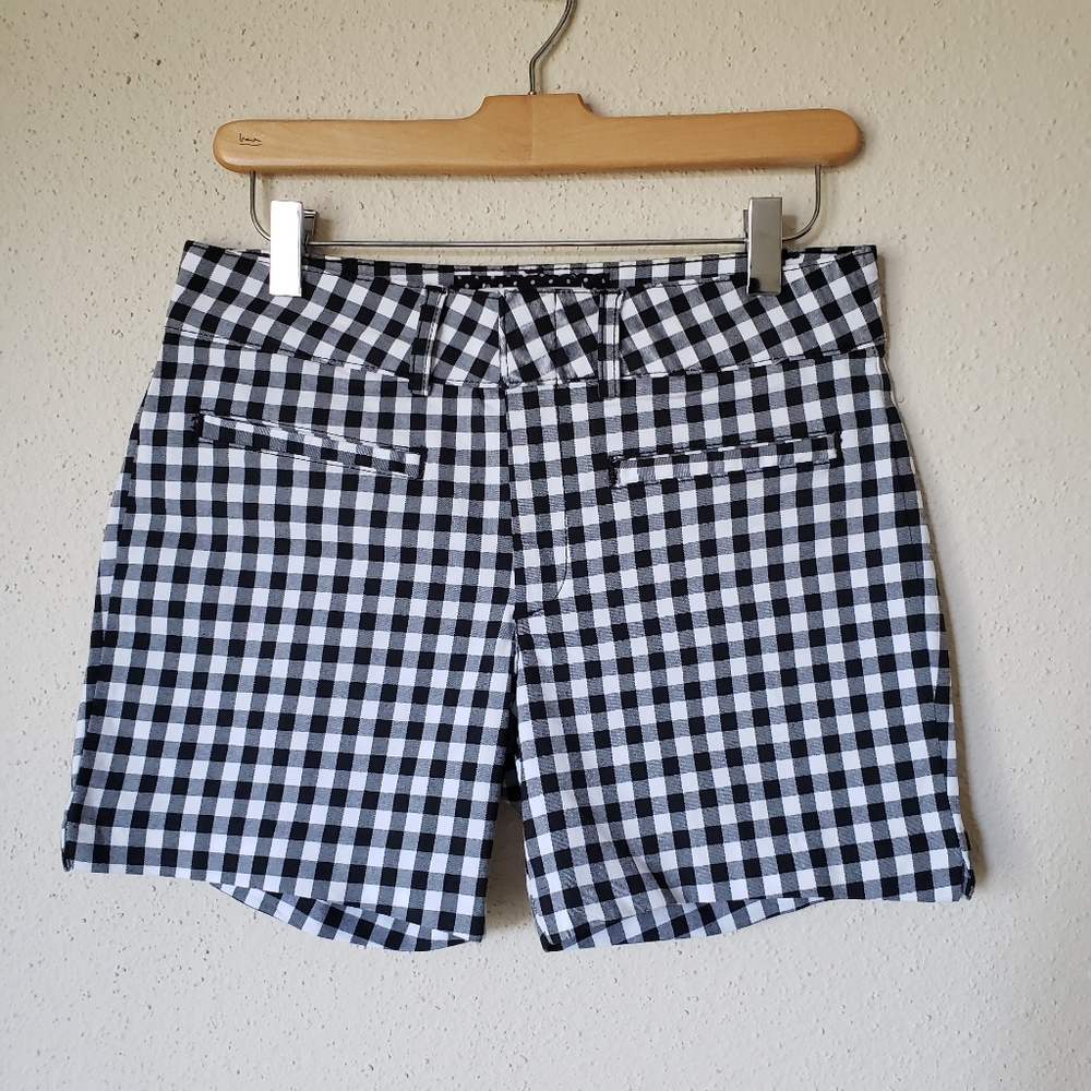 Anthropologie Picnic Gingham Shorts Plaid - Picture 5 of 11